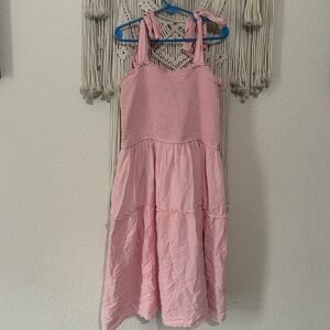 Super cute  Pink Casual Dress for Women
